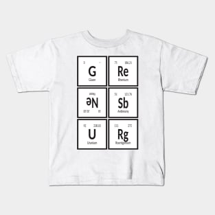 Greensburg City | Periodic Table Kids T-Shirt